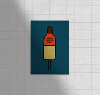 Image 1 of Postkarte - GROSSE RAKETENLIEBE. / Blau