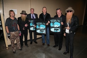 Image of ZZ Top and Jeff Beck - Austin 2015