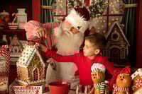 Image 2 of Nov 19th Make a Gingerbread house with Santa 
