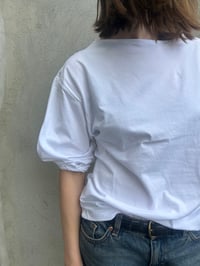 Image 5 of Long sleeve Tshirt loose fit boat neck Tshirt 