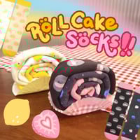 Image 1 of Roll Cake Socks