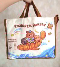 Image 2 of Donatsu Bread Bag | Crossbody Sling Tote Bag