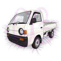 Image 3 of Kei Truck Accent Pillow CASE