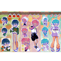 Extra Wardrobe Sticker Sheets