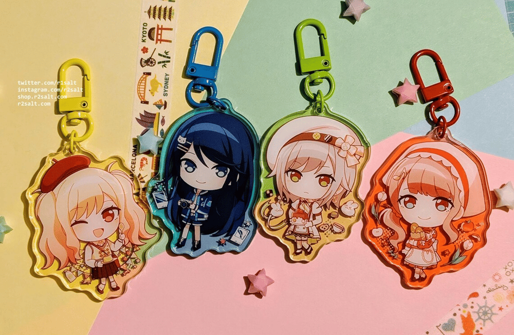 Image of Project Sekai / BanG Dream! / Bocchi the Rock! 2.5" Acrylic Charm