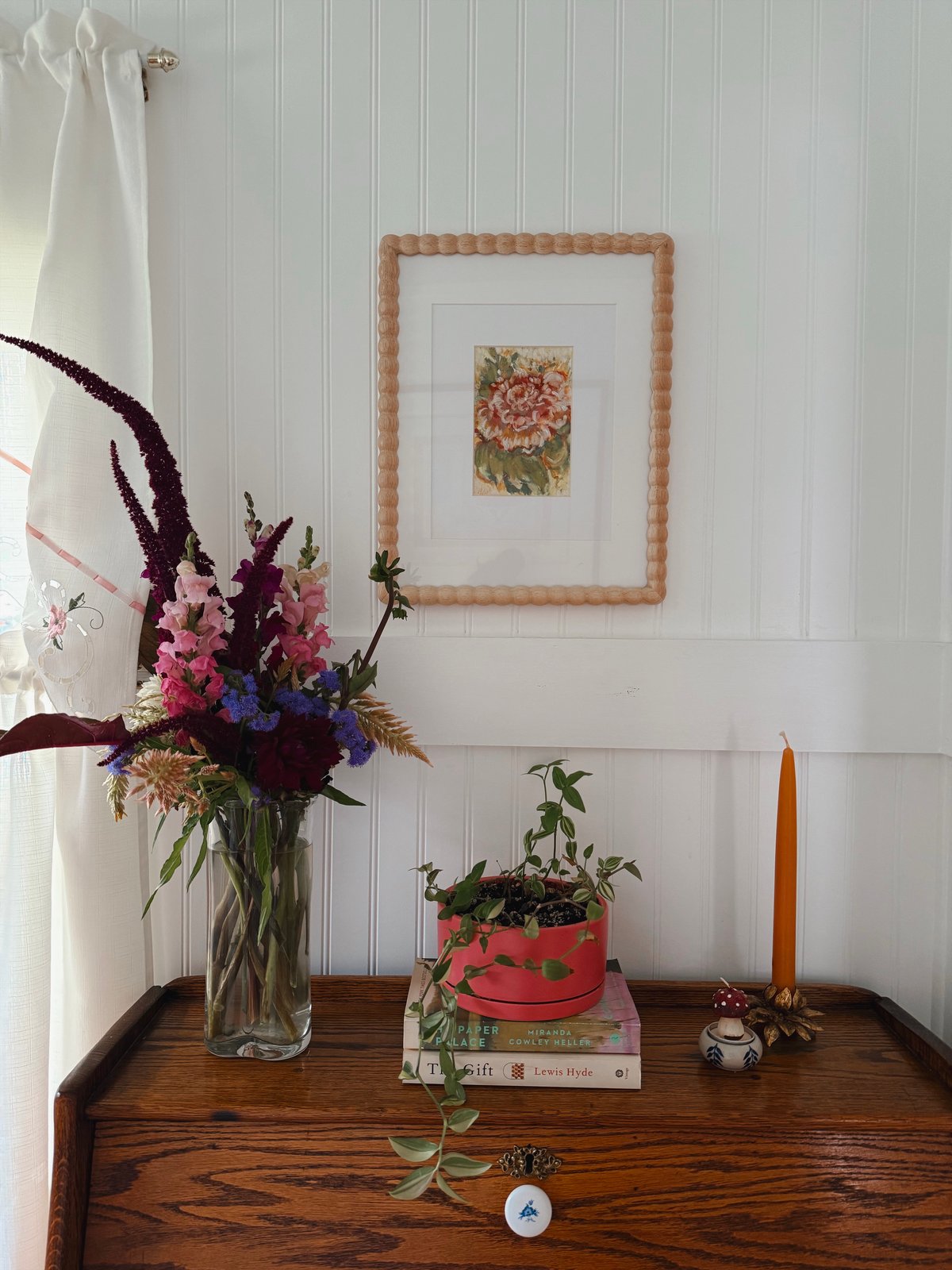 Image of  Oil Pastel Floral Study 3