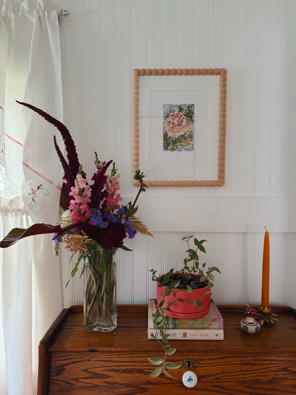 Image of  Oil Pastel Floral Study 4