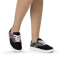 Image 4 of Like My Drip? Women’s Lace-up Canvas Shoes