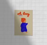 Image 1 of Postkarte - oh boy welcome