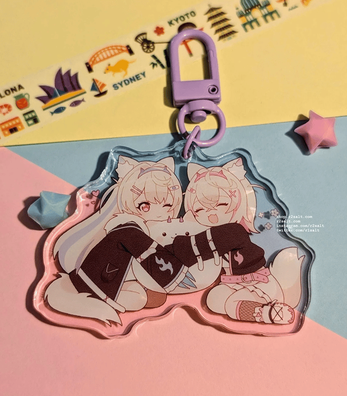 Image of Hololive / Indie Vtuber 2.5" Acrylic Charm