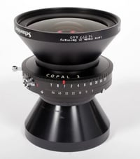Image 9 of Schneider Super Angulon MC 165mm F8 Lens in Copal #0 Shutter COVERS 8X10 #0844