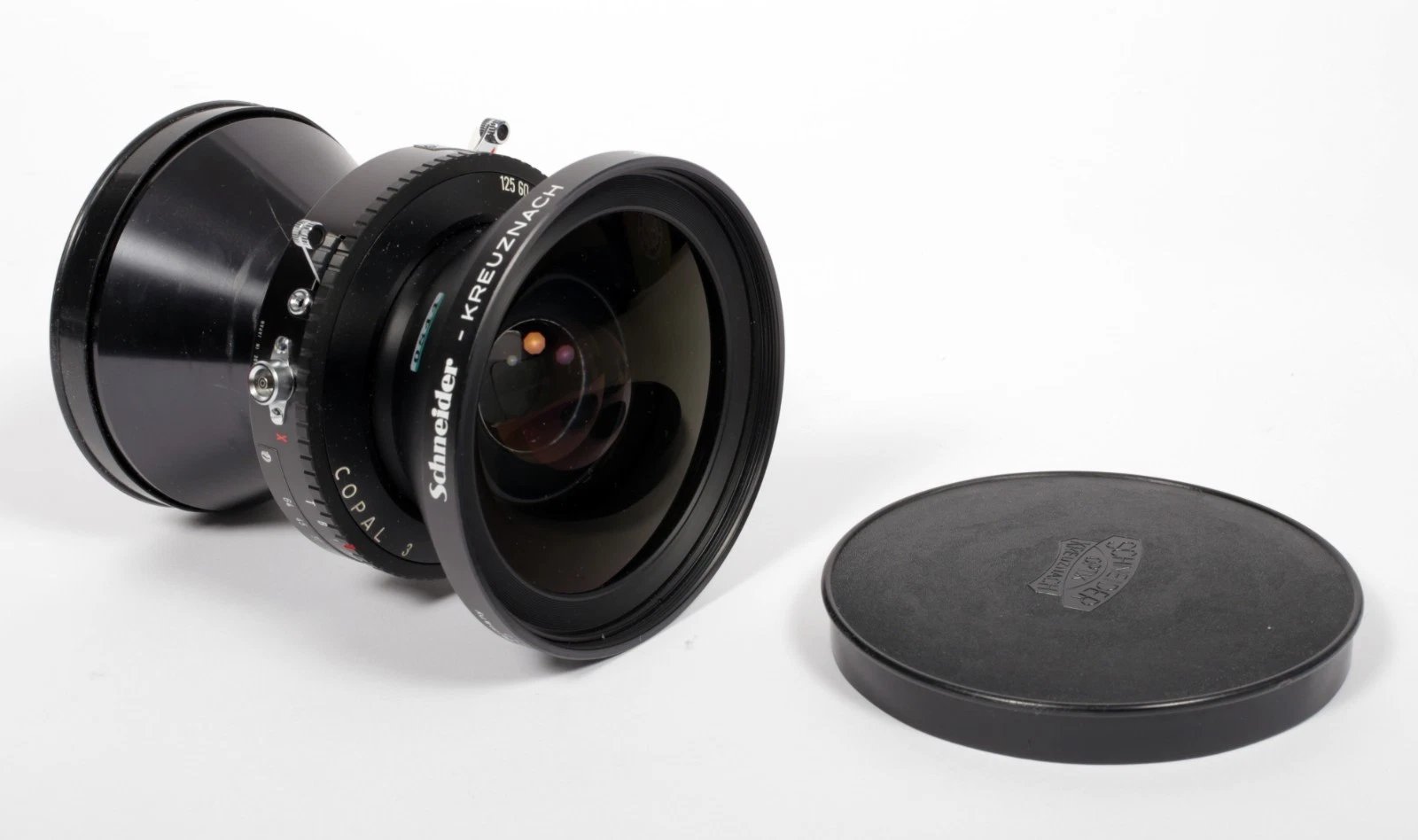 Schneider Super Angulon MC 165mm F8 Lens in Copal #0 Shutter Schneider Super Angulon MC 165mm F8 Lens in Copal #0 Shutter