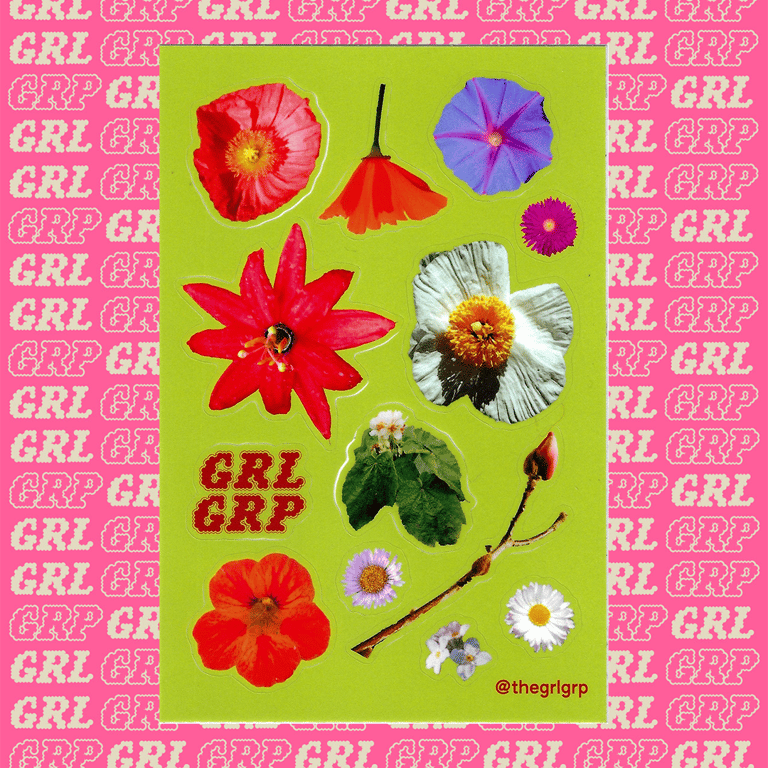 Flower Sticker Sheet