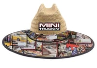 Image 1 of "Minitruckin" Magazine Print Straw Hat