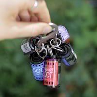Image 4 of Film Keychain (100% recycled materials, hand made)
