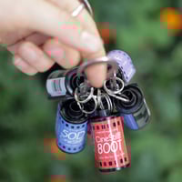 Image 5 of Film Keychain (100% recycled materials, hand made)