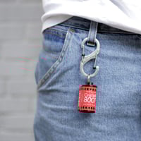 Image 1 of Film Keychain (100% recycled materials, hand made)