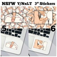 Image 4 of NSFW Y/NxLT Stickers - 3" Vinyl Stickers