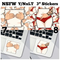 Image 5 of NSFW Y/NxLT Stickers - 3" Vinyl Stickers