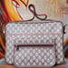 Image of Vtg Gucci Brown Monogram Messenger Bag/Clutch 