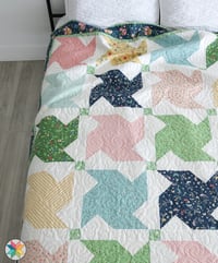 Image 3 of Whirled quilt pattern - PAPER pattern