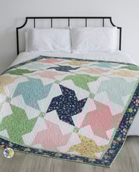 Image 4 of Whirled quilt pattern - PAPER pattern