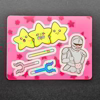 Image 1 of Tiny Adorable Friends Sticker Sheet