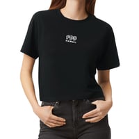 Image 4 of Women's Cropped Boxy T-shirt - Eucalyptus