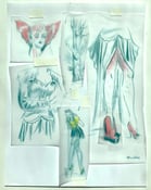 Image of "The Theremin Tree of Regret" sketch studies