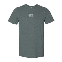 Image 1 of Unisex Fine Jersey T-shirt - Dark Heather