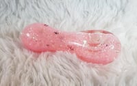 Image 6 of Designer Glitter Glass Pipe  