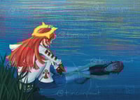 Image 1 of 5x7 Jack-O' Valentine // Aria Hale Print