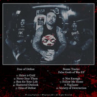 Image 3 of Vigilante "Fear of Defeat" EP w/ bonus "False Gods of War" EP 12" vinyl