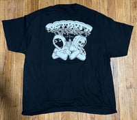 Image 2 of Vigilante graffiti Detroit hardcore black tshirt