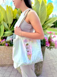 Kirby tote bag (ice-cream ver.)