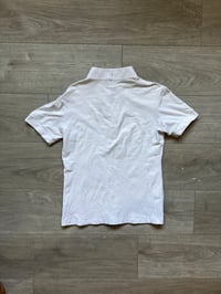Image 2 of Animo Womens White Short Sleeve Polo Shirt IT 42 US 6 