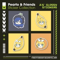Image 3 of Pearto & Friends - Voicebank Sticker Collection
