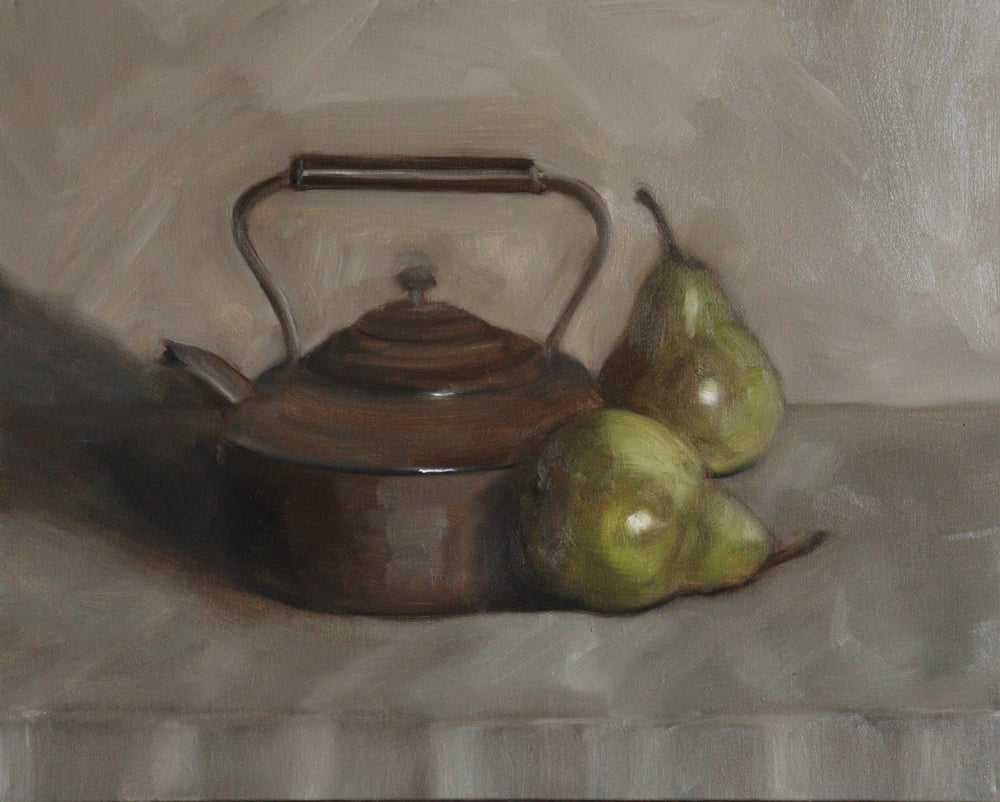 Image of Nature morte à la bouilloire et aux poires