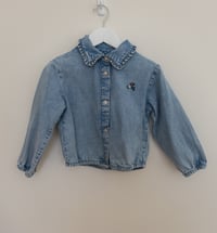 Image 1 of Zara denim jacket / top sz 5-6