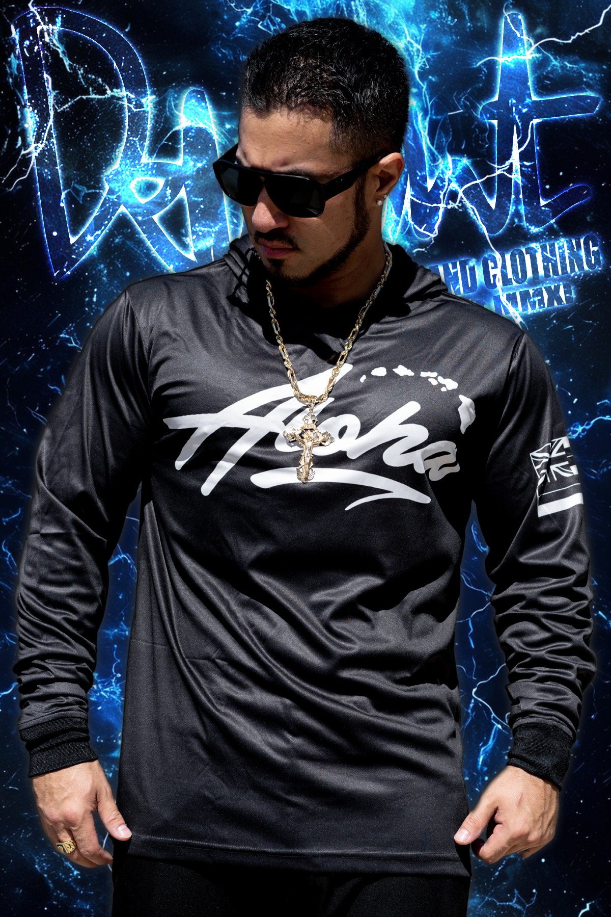 Aloha Islands - Aloha 50 Long Sleeve with Hood