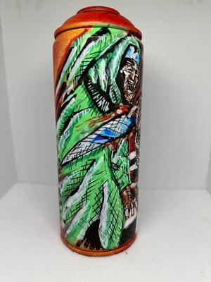 SHADOWBOXIN' - 1 of 1 HAND PAINTED SPRAYCAN