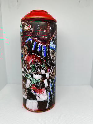 SHADOWBOXIN' - 1 of 1 HAND PAINTED SPRAYCAN