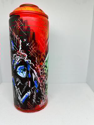 SHADOWBOXIN' - 1 of 1 HAND PAINTED SPRAYCAN