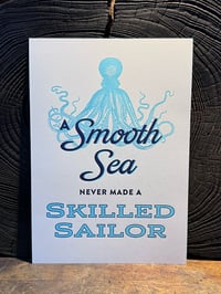 A Smooth Sea print