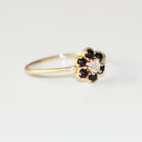 Image 2 of Onyx Daisy Ring