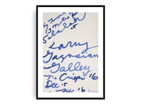 Image 6 of Cy Twombly - Three Notes from Salalah Exhibition Poster, Fine Art Giclee Print, Abstract Art Poster