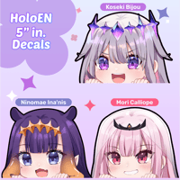 Image 1 of Hololive English Decals