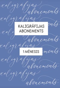 Kaligrāfijas abonements