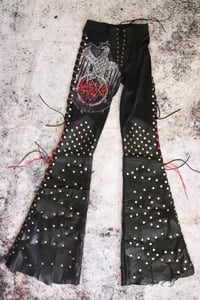 Image 1 of Slayer leather pants