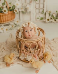 Image 1 of Natural color finish basket 